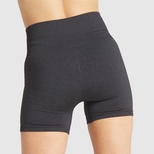Gymshark vital seamless shorts black marl